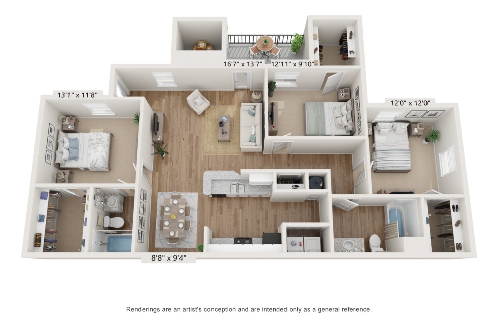 Hamburg floor plan