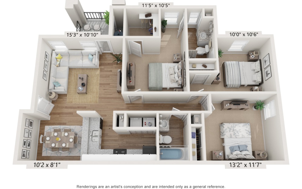 Frizzle floor plan