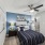 bedroom with walk in closet